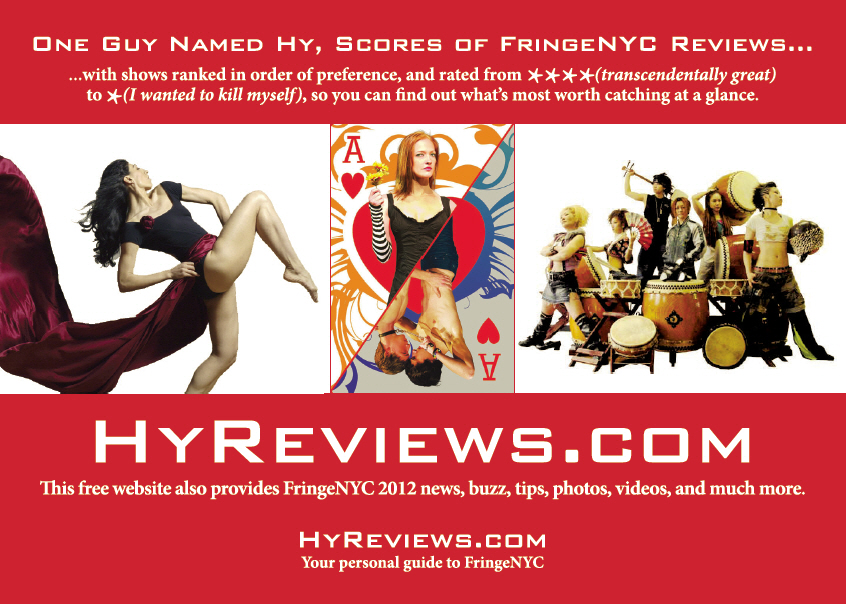 HyReviews.com FringeNYC 2012 Postcard